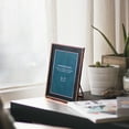 thumbnail image 2 of Northlight Rectangular Picture Frame with Easel Back - for a 5" x 7" Photo  - 7.25" - Rose Gold, 2 of 5