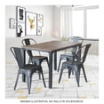 thumbnail image 3 of Silla Mainstays de Metal color Negro, 3 of 4