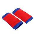 thumbnail image 2 of 2 uds muñequeras deporte Sweatband sudor muñequera soporte Brace Wraps guardias rojo + rojo Zulema  Soporte de muñeca, 2 of 5