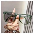 thumbnail image 2 of YAOBAMM Folding Anti-blue Light Glasses Unisex Blue Light Glasses 180 Degree Block Sunlight Good Stability Color changing UV Protection Hip Hop Photo Prop, 2 of 6