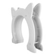 thumbnail image 1 of Cat Hole Door, Cat Interior Door Unique Shape Easy Installation  For Wall White,Black,Brown, 1 of 8
