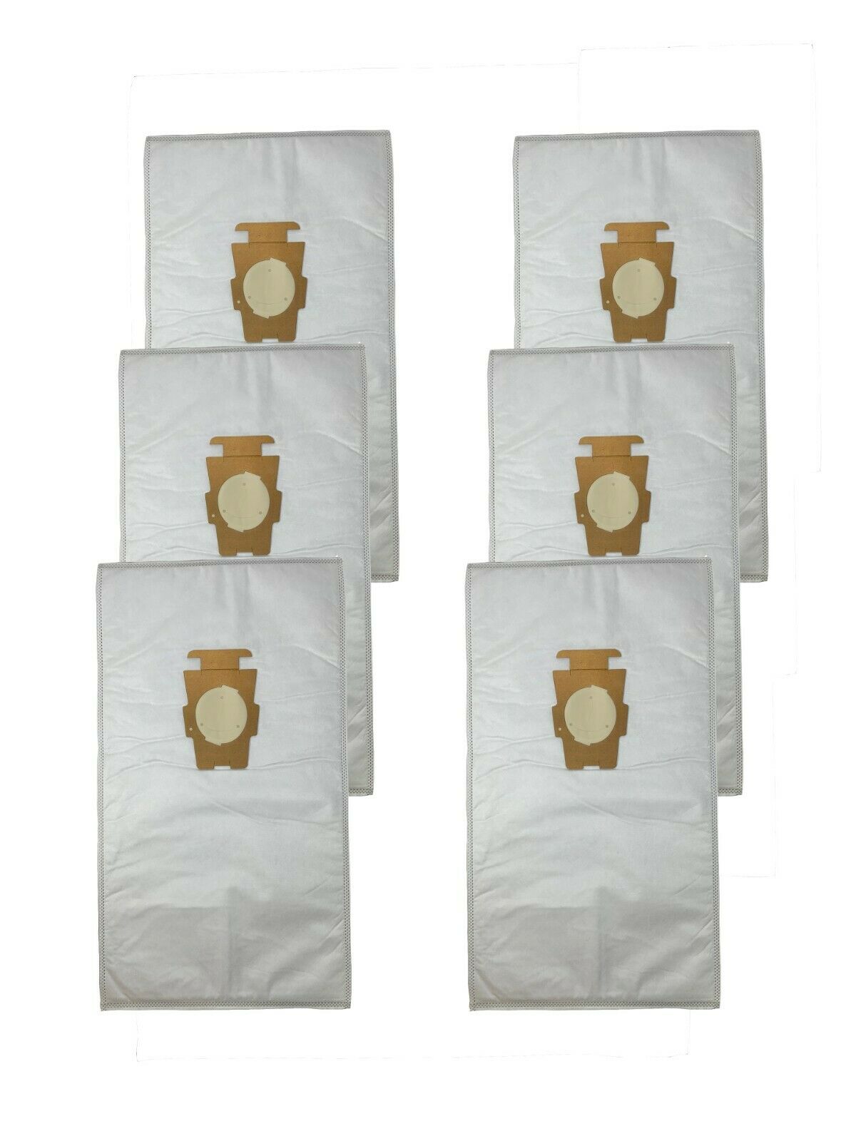 6 Universal HEPA Cloth Bags for Kirby Vacuum F Style Avalir Sentria