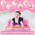 thumbnail image 4 of Alfombrilla de agua Tummy Time Yeeeasy para niñas de 0 a 12 meses, 4 of 7