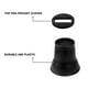 thumbnail image 5 of 4PCS Bed Risers 6 Inch Heavy Duty Round Furniture Risers for Bed Desk Table Sofa Couch Bed Lifts Risers, 5 of 5
