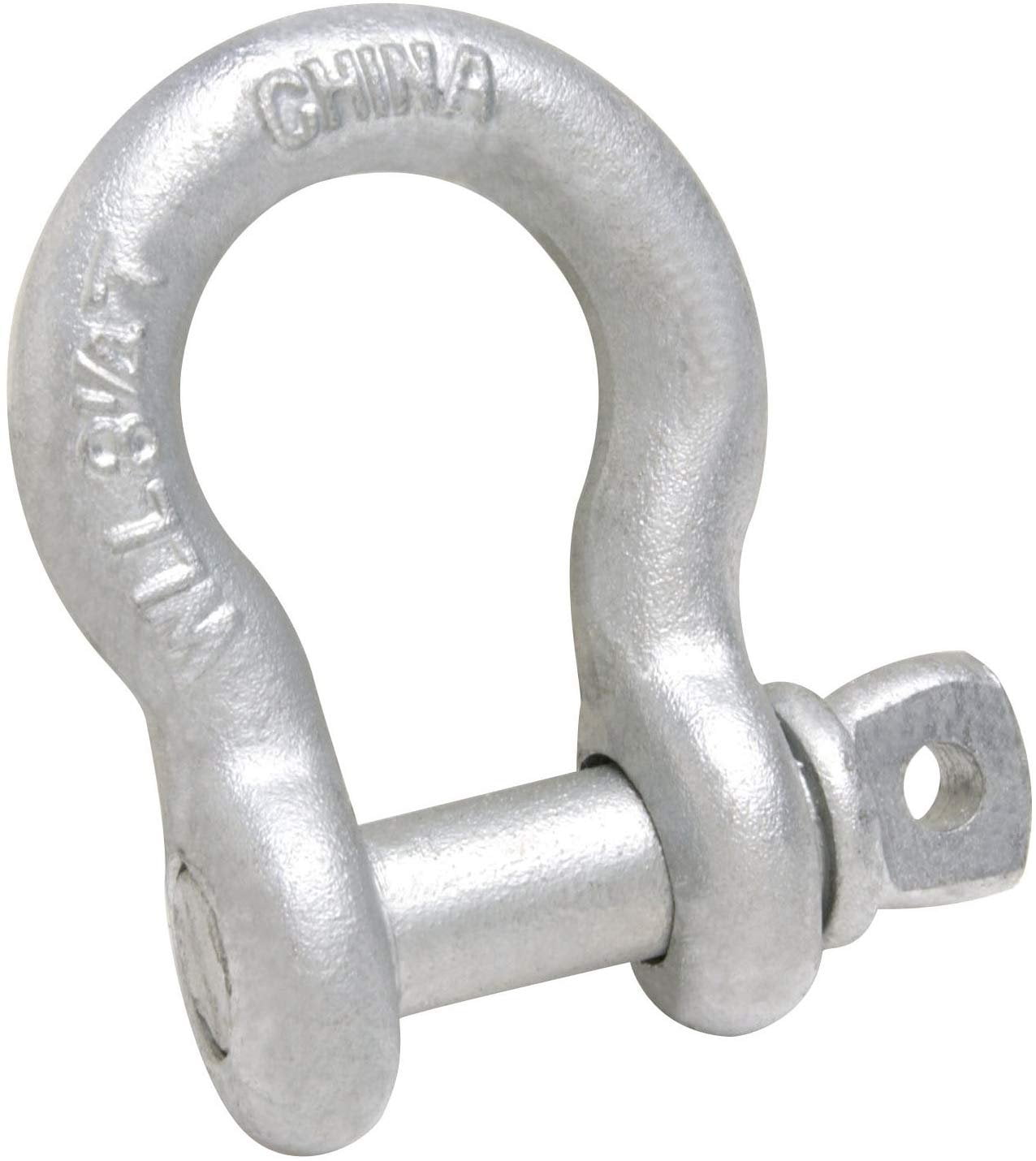 Campbell T9640335 Screw Pin Anchor Shackle, Steel, Galvanized, 3
