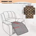 thumbnail image 7 of Kuiaobaty Leopard Print Reclining Sofa Slipcover, Non Slip Armless Seat Cushion Cover, Waterproof Breathable Furniture Protector for Home Decor, 7 of 7