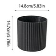 thumbnail image 2 of Mlkoz Home Decor, Vertical Striped Desktop Trash Can Household Round Lidless Bedroom Kitchen Bathroom Mini Trash Can Thickened Foolproof, Men Gifts, 2 of 5