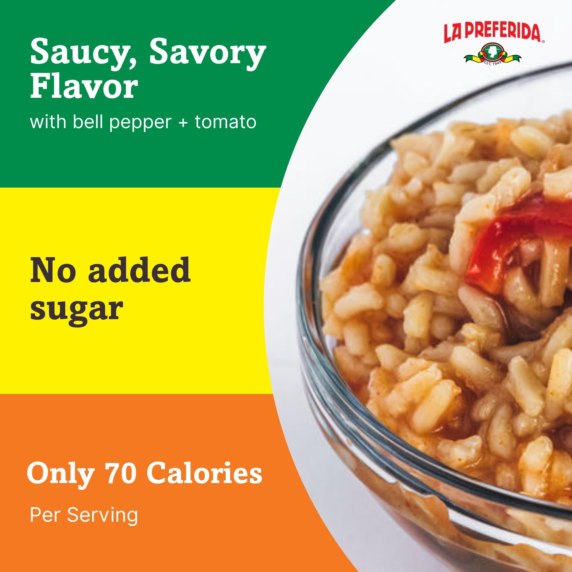 (Pack Of 12) La Preferida Rice Spanish Can 15 Oz