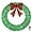 Green, variant on VINGLI 48 Inch Pre-lit Large Christmas Wreath with 224 LED Multi-Color Lights, Christmas Door Wreath for Garage, Outdoor Christmas Wreath with Red Bow, Timer Remote Control, Plug-in, White