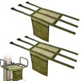 thumbnail image 1 of 2 pack Universal Tree Stand Seat Replacement 16 X 12Inch Lightweight Hunting Seat with Adjustable Strap Deer Stand Accessories for Climbing Treestands Ladder Stands, 1 of 5