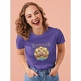 thumbnail image 2 of The World Is Yours! Shaped T-Shirt Women -Image by Shutterstock, Female Small, 2 of 4