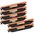 thumbnail image 1 of 6 Inkfirst® Compatible Toner Cartridges Replacement for HP CF350A CF351A CF352A CF353A 130A Color LaserJet Pro M177fw M176, 1 of 1