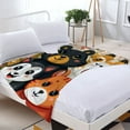 thumbnail image 3 of Adorable Cartoon Animal Flannel Blanket - Soft Warm & Cozy for Sofa Travel Bed & Chair - Perfect for Animal Lovers, 3 of 7