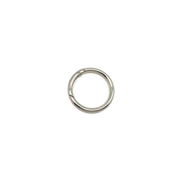 Minnieouse Bolso de mano de metal Anillo de cierre Paquete de hombro Bolso cruzado Bolsa de anillos de hebilla extraíble portátil Monedero Viajes, Equipaje y Accesorios Varios 4x19x27mm Minnieouse AP012398-05B