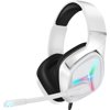 Gaming Headset Xbox one Headset with Mic Stereo Gaming Headset, Suspension Headband PS4 VR Headphone Compatible with PC PS5 Xbox One Nintendo Switch MAC (White)