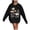 Black, variant on Boho Flower Sweatshirt Unisex Sweater Women Floral Minimalist Sweater Flower Print Sweatshirt Woman Oversized Flower Shirt Pant Suits Women