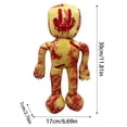thumbnail image 7 of Backrooms Plush Doll, Short Plush & PP Cotton Stuffed Figure, Poseable Horror Toy for Bedroom Decor, Birthday Halloween Xmas Gift for Kids & Game Fans, 7 of 7