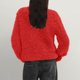 thumbnail image 5 of Puntoco Chaqueta De Color Liso Para Mujer Con Botones De Felpa Y Mangas Largas Con Capucha, Ropa Informal Para Exteriores, 5 of 7