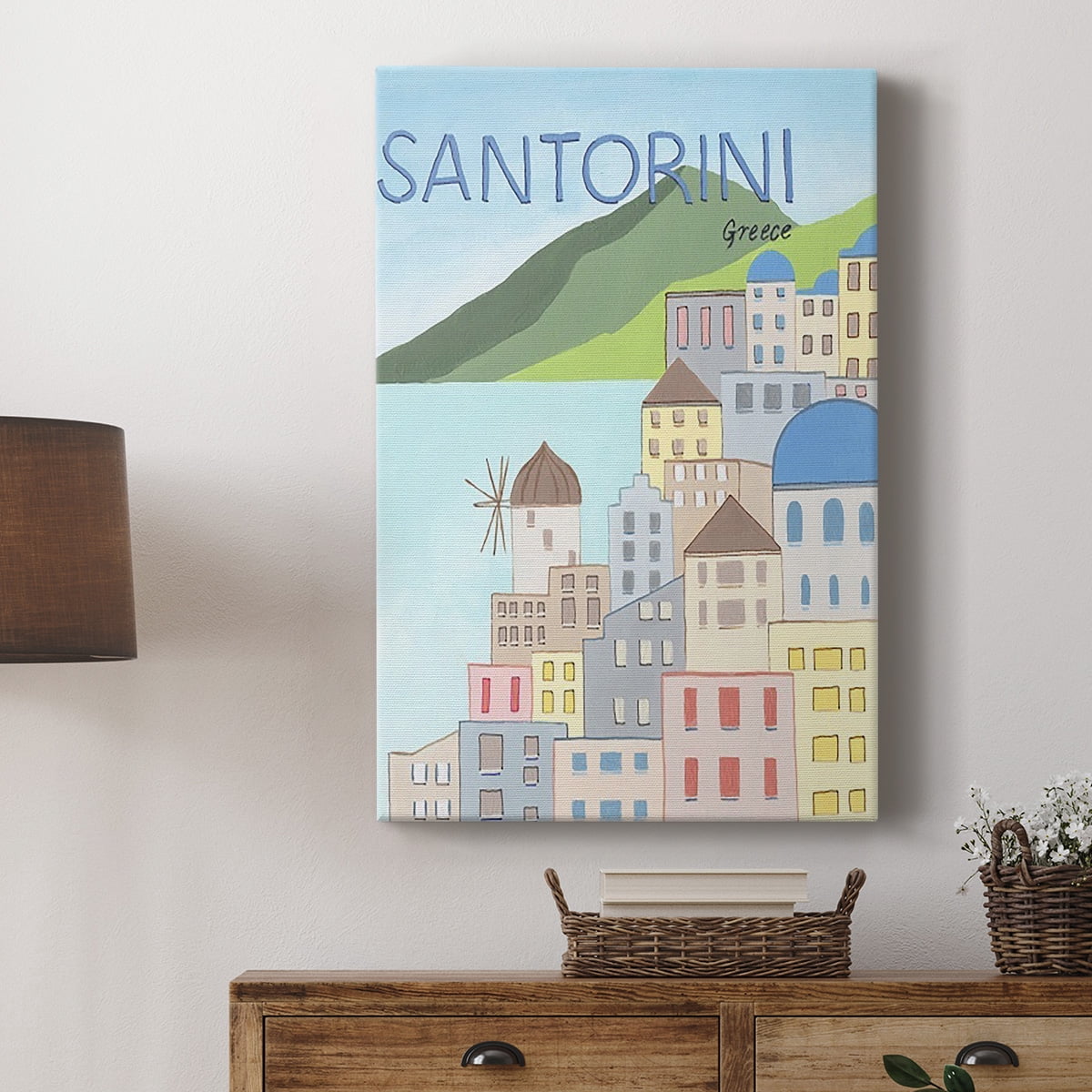 Living by the Sea II Premium Gallery Wrapped Canvas - Ready to Hang
