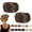 E, variant on Cropped Hair Wig Hair Tie, 2pcs Messy Bun Scrunchie for Women, Curly Updo