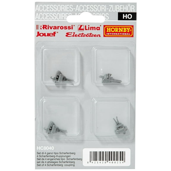 RIVAROSSI HC8040 Set of 4 Scharfenberg Coupling