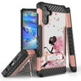 thumbnail image 1 of Tri Shield Rugged Cover Designed For Samsung Galaxy A13 5G Case Rose Gold/Black, 1 of 7