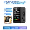 thumbnail image 3 of Indoor Quality Monitor Measuring Co2 Hcho Tvoc Temperature and Humidity for Use in Home Decoration Car or Office Environments, 3 of 8