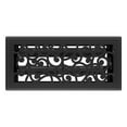 thumbnail image 5 of Imperial Wonderland Floor Register Traditional - Adjustable Black Iron - 5 Count, 4 x 10-Inch — Residential Use, Standard Application, 5 of 7