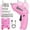 Pink, variant on Electric Screwdriver Set, Handheld cordless drill Rechargeable Tool, Rotatable 90 Degrees Cordless Electric Screwdriver Set with Rechargeable Battery and LED Light for Home DIY, Pink