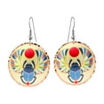 thumbnail image 5 of FRONT LINEJEWELRY Handcrafted Neith Goddess Earrings – Ancient Egyptian Jewelry for Women | Mythology-Inspired Jewelry, the God of Arrows | Unique Gift for History Lovers (GodofArrows), 5 of 16