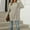 Beige, variant on Texiao Cozy Sweaters for Women,Women's 2025 Loose Crew Neck Long Sleeve Basic Knit Pullover