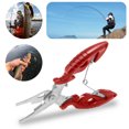 thumbnail image 3 of FLhrweasw Alicates Pesca Removedor Anzuelos Pesca Accesorios Pesca Antideslizantes (rojo), 3 of 9