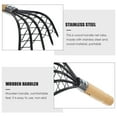 thumbnail image 5 of 1pc Stainless Steel Clam Rake with Net for Oyster Shell Digging Tool, 5 of 6