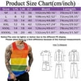 thumbnail image 3 of ZRBYWB Men's Tank Top Male Summer Festival Carnival Tank Tops Colorful Themed Sleeveless Top Comfort, 3 of 5