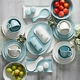 thumbnail image 6 of Gibson Elite 16 Piece Floral Glaze Dinnerware Set w/ Plates, Bowls, & Mugs, 6 of 7