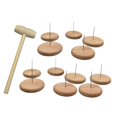 thumbnail image 2 of 12 soportes para muñecas de ganchillo, soportes para muñecas de punto, soportes decorativos para exhibiciones en el hogar, sólidos Base de 55 cm, 2 of 9