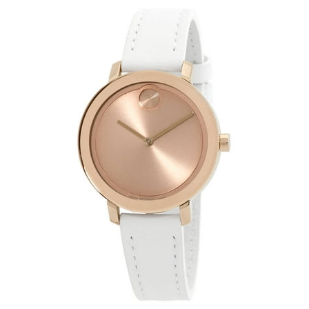 Movado Bold Evolution Quartz Rose Gold Dial Ladies Watch 3600891