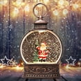 thumbnail image 6 of Generic Clearance Christmas Snow Globes Lantern, Christmas Lantern, Christmas Santa Snow Globe Decoration , LED Glittering Globe Decoration Santa Fall Decorations for Home, 6 of 7