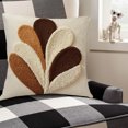 thumbnail image 3 of Throw Pillow Cover Tufted Polka Dot Pumpkin 18 x 18 Inch 1 Piece Single Sided Print Decorative Cushion Cover for Fall Halloween Thanksgiving Party Decor Living Room Couch Bed Sofa Home Decoration, 3 of 5