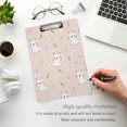 thumbnail image 5 of RYLABLUE Rabbit Easter Eggs Clipboard Hardboard Wood Nursing Clip Board and Pull for Standard A4 Letter 13x9 inches, 5 of 5