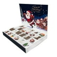 thumbnail image 2 of Christmas Empty Advent Calendar 24 Day DIY Treat Box with 24 Drawers Eco - Friendly Cardboard Xmas Decoration Storage Box 1PC, 2 of 8