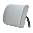 thumbnail image 1 of Transemion Relieve Back Pain Memory Cotton Lumbar Support Pillow Wide Application light gray 33x32x10cm 1Set, 1 of 6
