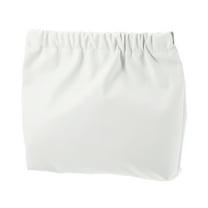 Unique Bargains Mini Cosmetic Bag Small Portable Makeup Bag Multiple Inner Pocket Storage Bag Women Cosmetic Pouch White