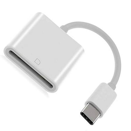 USB C SD Card Reader, USB C Trail Game Camera Card Viewer Reader for Apple MacBook Pro, Samsung Galaxy S8, Type-C Android Phone and Tablet (with Type-C and OTG Function) No App (Best Sd Card Reader For Mac)