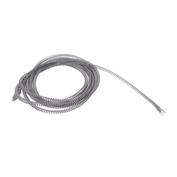 Electric Drill Driven Drain Snake, Clog Remover, 16mm Snake Spring Cable Sewer Cleaner, Household Kitchen Bathroom for Sewer, Bathtub Shower, Central Vacuums