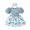 Green, variant on BULLPIANO Infant Baby Girl Dress Toddler Girl Clothes Short Sleeveless Flower Dress Summer Dresses with Headband for Girl