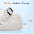 thumbnail image 5 of AFB Women Non Slip Work Chef Shoes, Clog Non Slip Kitchen Work Shoes, Nursing Gardening Waterproof Oil Resistant, 5 of 8