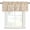 Ginger yellow, variant on Farmhouse Sage Green Rod Pocket Curtain Valance, Vintage Flower Leaf Botanical Farmhouse Window Valance for Living Room, Bedroom, Kitchen 54"W x 18"L