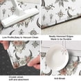 thumbnail image 3 of White Buffalo Skull Flower Geometric Pattern Kitchen Rug Mat,Kitchen Runner Rugs Non Skid Washable,Decorative Kitchen Floor Mats for Kitchen,Sink,Laundry,17"X47", 3 of 5