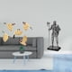 thumbnail image 2 of Adorno Colgante De Pared De Madera Con Diseño De Caballero Pájaro, Estatua Decorativa Coleccionable, Para Mesa, Entrada, Chimenea, Dormitorio, Decoración Del Hogar, Regalo De Inauguración, 2 of 8